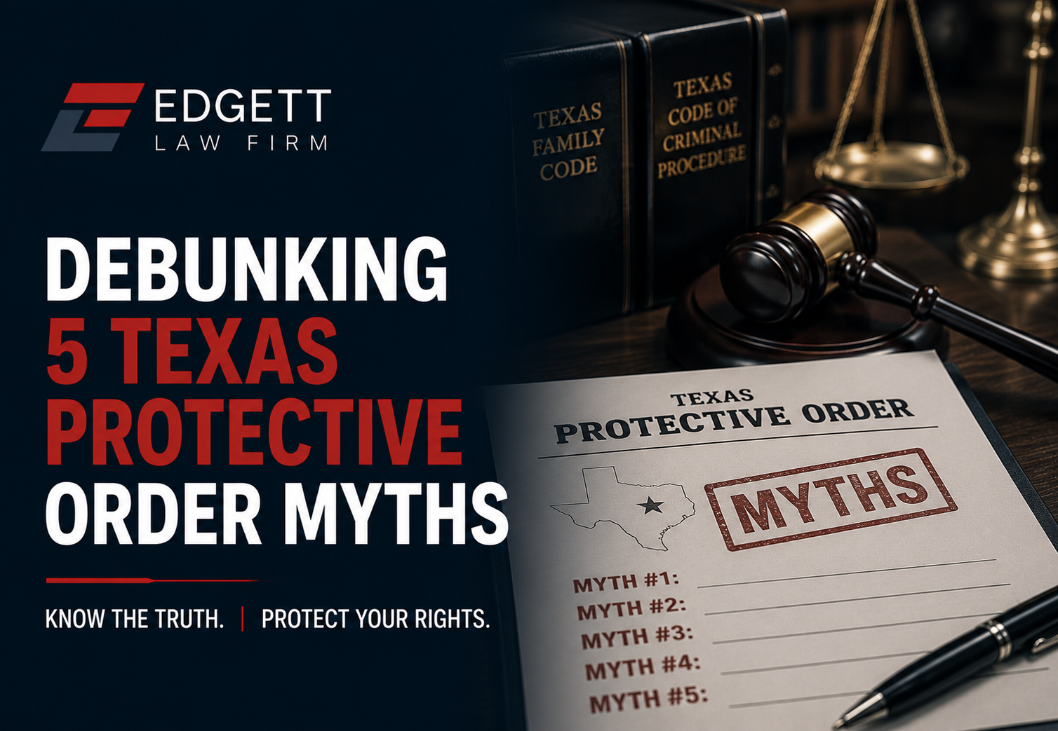 Debunking 5 Texas Protective Order Myths