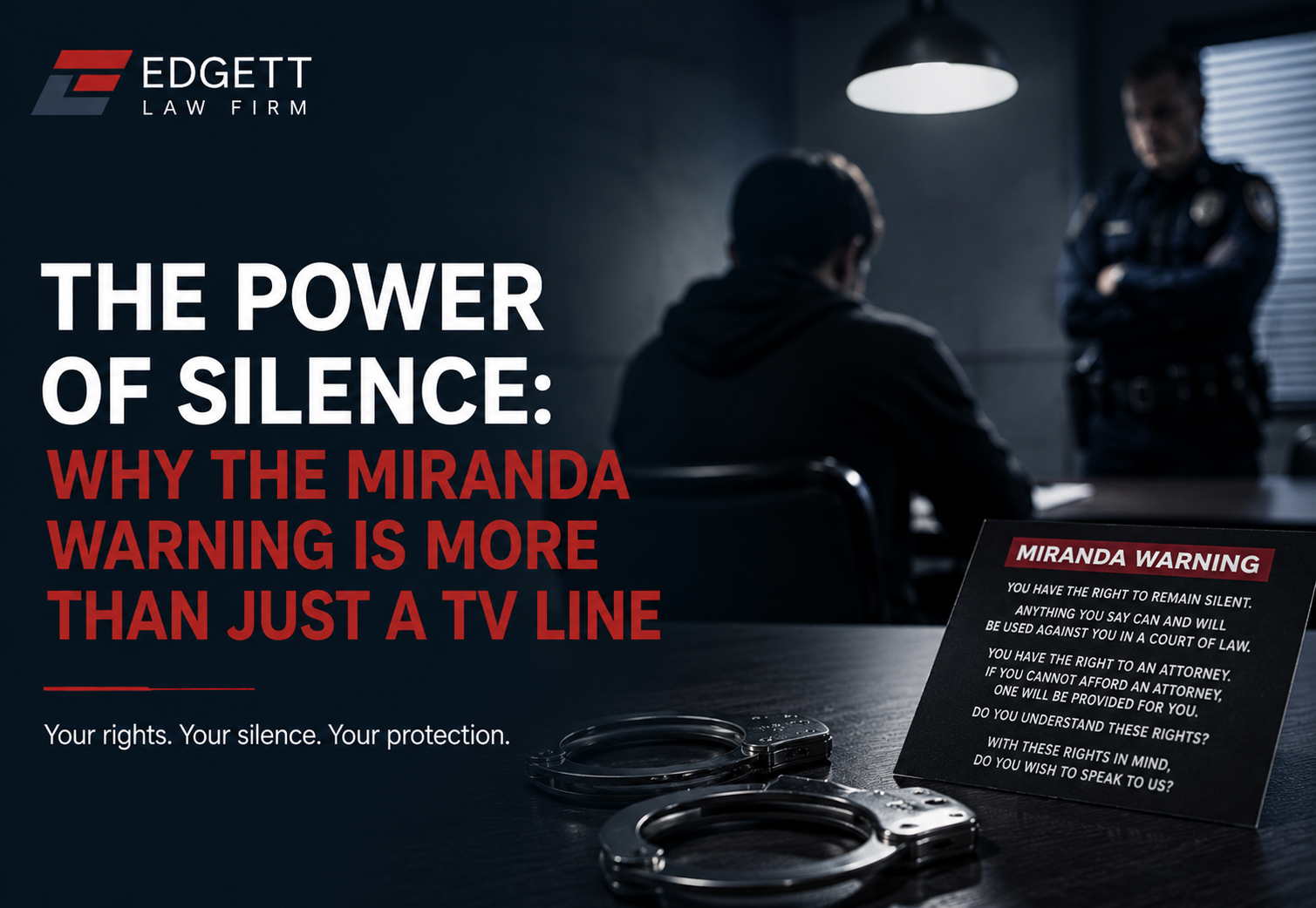 The Power of Silence: Why the Miranda Warning is More Than Just a TV Line