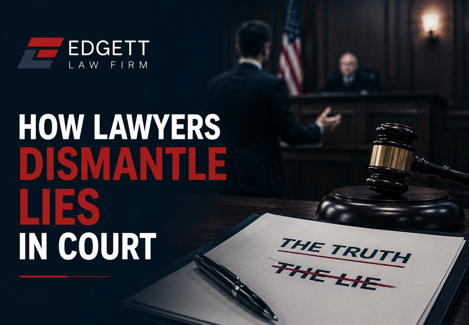 How Lawyers Dismantle Lies in Court