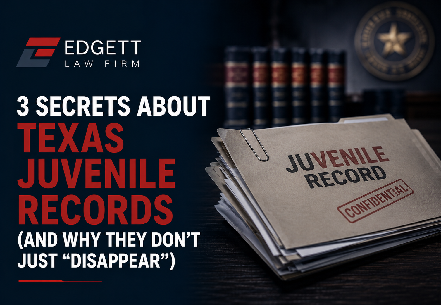 3 Secrets About Texas Juvenile Records (And Why They Don’t Just “Disappear”)